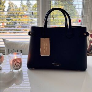 Burberry House Check Derby Banner Tote Medium NWT